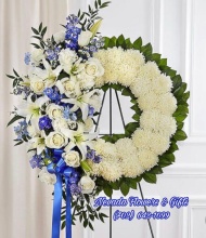 Blue Wreath
